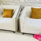 مجلس مكون 2 كرسي وكنبة 3 اشخاص   مكيفات