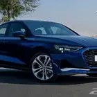 اودي A3 2025 خليجي اصفار مع ضمان وصيانة الوكيل