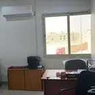 مكتب 80 متر للايجار دور اول علوي