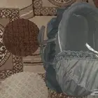 سرير مواليد مستعمل نظيف