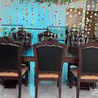 طاولة طعام 8 كراسي كلاسيك فينتج قابلة لي التطويل والتصغير