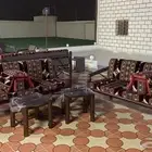 كراسي مركاز حديد نحاس جلسات خارجية