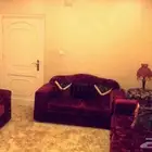 كنب كلاسيك اللون احمر الاسفنج ممتاز