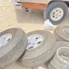 كفرات بالون مع جنوط اصليه