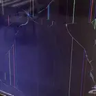 شاشة تلفزيون مكسوره