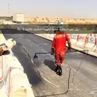 رش مادة Mc_1 Rc_2 ( قار )   معدات اسفلت رصاصة بوبكات فرادة