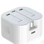 راس شاحن ابل بمدخل USB-C (TYPE C )أول البدل بسلك شاحن