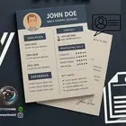 تصميم سيرة ذاتية - CV -Portfolio