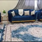 كنب مجلس ازرق