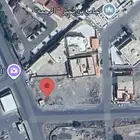 فرصه عقارية ارض للبيع بالقرب من المطار على شارعين