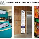 Ultrawide Display for Advertisement