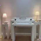 ستاند طاولات حفلات إيجار لون ابيض