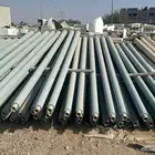 اعمده اناره للبيع فايبر غلاس