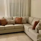 كنب آشلي 6 مقاعد حالة ممتازة بسعر 2500 ريال فقط