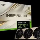 كرت MSI INSPIRE RTX 5070 Ti 16GB