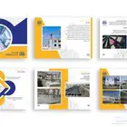 تصميم بروفايل شركة مقاولات- كهرباء- استشارات هندسية- عقارية