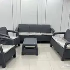 جلسات خيزران مخفض خارجية