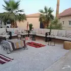 جلسات شتويه للتأجير