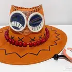 أنمي كوسبلاي ون بيس قبعة ايس One Piece Anime Cosplay Ace