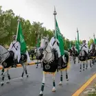 تنظيم مسيرات خيول جمال يوم التاسيس