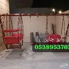 مراجيح يطلبها العملاء للمخيم والاستراحة وغيرها