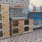 اقفاص حمام محاكر نظيفه مثل الجديد