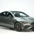 مرسيدس CLA 35 موديل 2025 أصفار خليجي رمادي أحمر