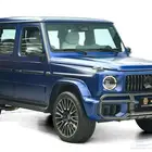 مرسيدس G 63 موديل 2025 أصفار خليجي أزرق ماجنو أبيض