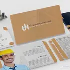 تصميم بروفايل شركة تصميم بروفايل شركة مقاولات شركة عقارية..
