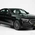 مرسيدس E 300 موديل 2025 أصفار خليجي أسود بيج