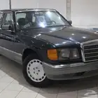 مرسيدس 1987 اس اي ال 560 أمريكي بطاقة جمركيه نظيف جدا