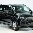 مرسيدس V 300 حصري موديل 2025 أصفار خليجي أسود بيج