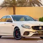 مرسيدس E63 S AMG V8 2019 ابيض خليجي