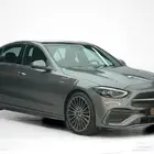مرسيدس C 200 موديل 2025 أصفار خليجي رمادي غامق جملي