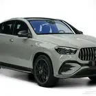 مرسيدس GLE 53 Coupe موديل 2025 أصفار خليجي رمادي ألبين أحمر