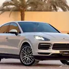 بورش كايين V6 2023 اسمنتي سعودي تحت الضمان