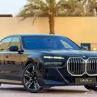 BMW 735i M KIT 2023 اسود خليجي تحت الضمان