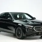 مرسيدس E 300 موديل 2025 أصفار خليجي أسود جملي