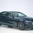 مرسيدس E 200 موديل 2026 أصفار خليجي أزرق أبيض