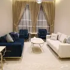 شقة مؤثثة للإيجار الشهري حي الياسمين (9 آلاف)