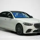 مرسيدس S 500 موديل 2025 أصفار خليجي أبيض احمر