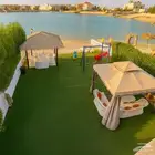 فيلا جديدة على البحر للايجار بدرة العروس الشاطئ الذهبي