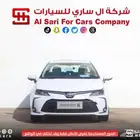 تويوتا كورلا XLI مطور فتحة سقف بنزين2025 اقساط بنوك وشركات