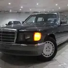 مرسيدس 1987 اس اي ال 560 أمريكي بطاقة جمركيه