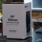 عدسة الماكرو Canon EF 100mm f 2.8 L جديدة