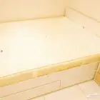 سرير نوم مزدوج نظيف