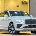 بنتلي بنتياقا V8 2021 ابيض خليجي