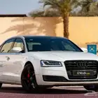 اودي A8L ابيض 2017 سعودي