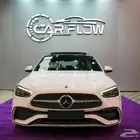 مرسيدس C200 موديل 2025 ابيض اصفار