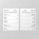 تصميم سيرة ذاتية CV السعر 20